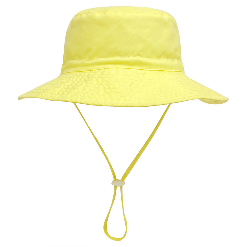 Spring and summer children's 1-8 years old new sun hat male and female baby breathable basin hat beach hat fisherman's hat