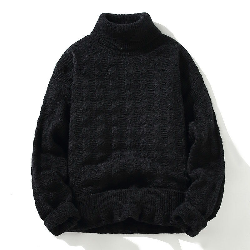 Sweaters men 2023 Winter new arrival Solid color thick sweater men fashion sweaters autumn Men's wool pullovers size M-3XL