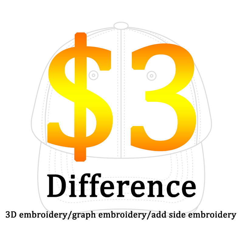Индивидуальная вышивка по дифференциальной оплате (3D вышивка/графическая вышивка/дополнительная боковая вышивка)