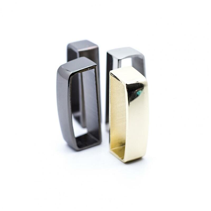 Sabuk logam pengganti gesper sabuk logam penjaga bentuk D gesper untuk kulit buatan tas kerajinan tali pengganti 35/40mm cincin sabuk