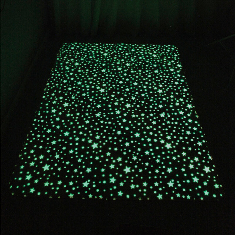 Unique Area Rugs Glow in The Dark Rug Luminous Carpet for Kids Bedroom Modern Indoor Rugs for Children Dorm Home Decor Carpets