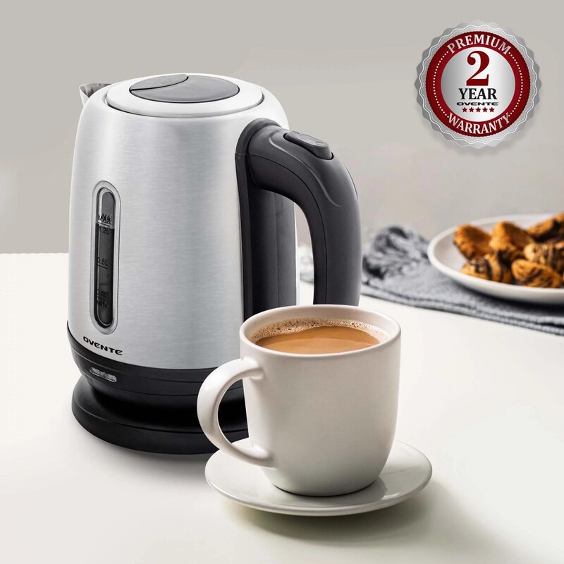 1.2 Liter Stainless Steel Electric Kettle Silver