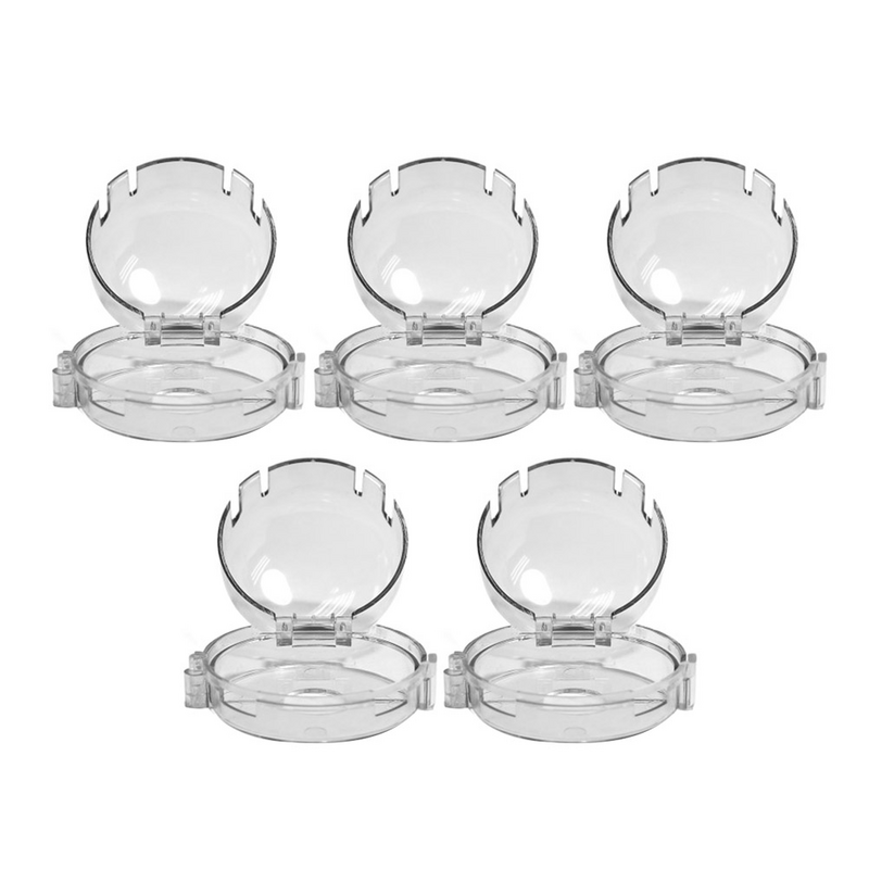 Clear Stove Guard Covers 5pcs Universal Oven Cover Door Knob Cover Children Kitchen Stove Guard Gas Covers