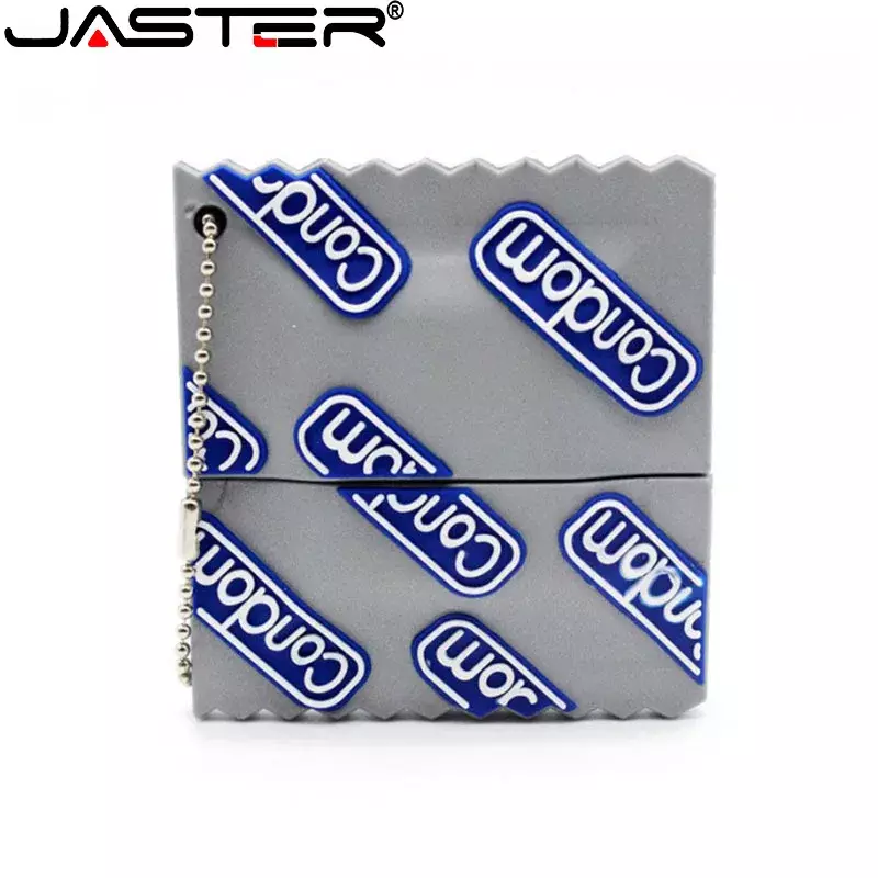 Флеш-накопитель JASTER в виде презерватива, USB 2,0, 64 ГБ, 32 ГБ, 16 ГБ, 16 ГБ, 8 Гб