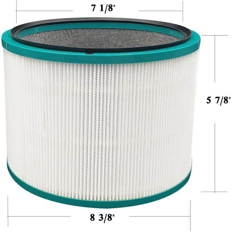 Reemplazo del filtro del purificador de aire para Dyson, HP00, HP01, HP02, HP03, DP01, DP03, purificadores de escritorio compatibles con la pieza 968125-03