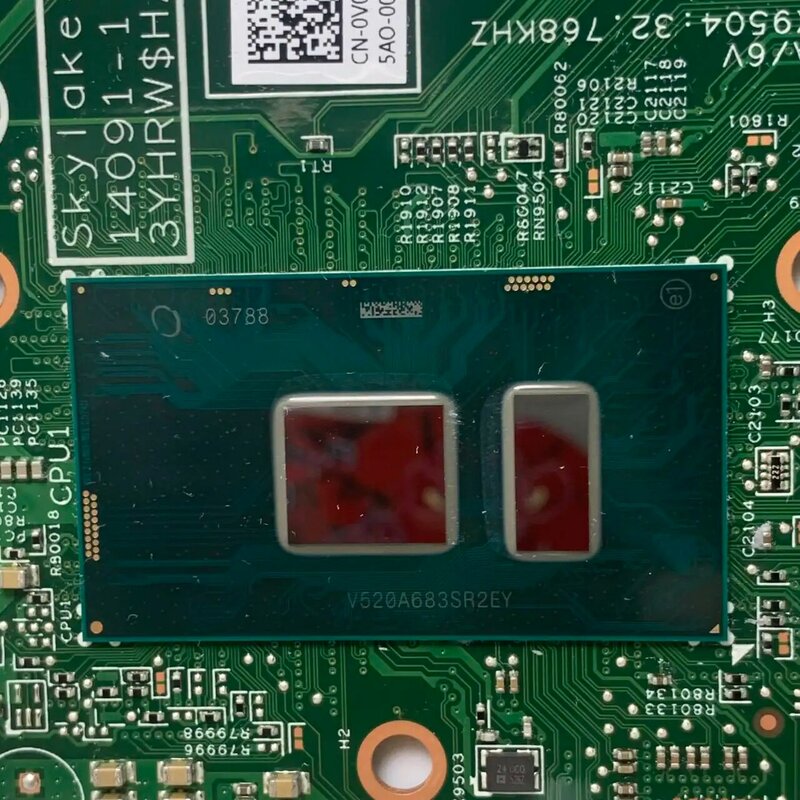 CN-0V03J3 0V03J3 V03J3 nowa płyta główna dla DELL Inspiron 24 3459 Laptop płyta główna 14091-1 W/SR2EY I5-6200U CPU DDR3L 100% testowane