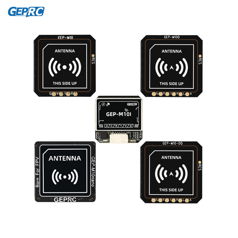 GEPRC GEP-M10 시리즈 GPS 내장 플래시 칩, QMC5883L 자력계, DPS310 기압계, FPV 드론용 정확한 패러드 캐패시터