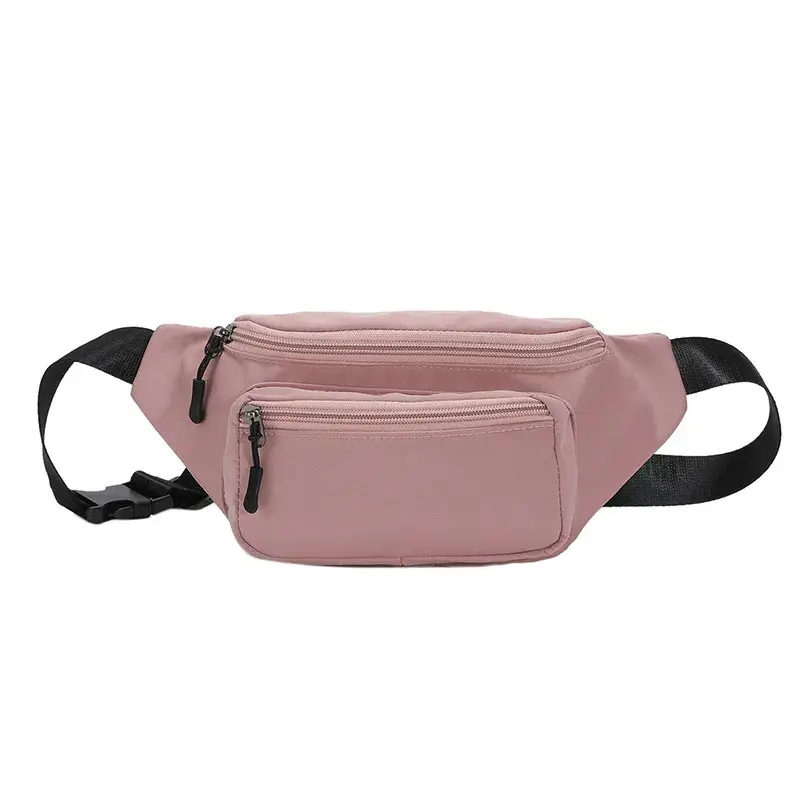 Phone Leisure Men Bag Sports Women Outdoor Multifunctional Zipper Crossbody Bag Fashion Chest Double Fanny Pack Nylon Travel