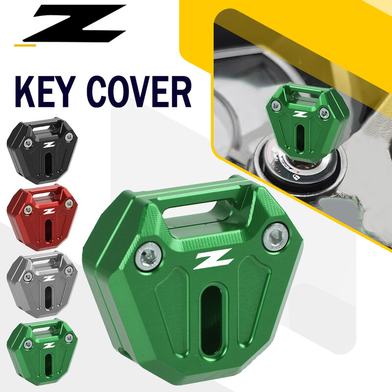 ฝาครอบกุญแจเคสป้องกันเปลือกกุญแจสำหรับคาวาซากิ Z125โปร Z300 Z250 Z400 Z650 Z750 r/l/s Z800 Z900 Z900RS Z1000 Z 125 250