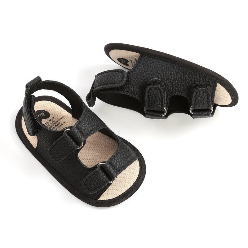 Toddlers Sandálias Baby Shoes Boy Girl Sandals Fundo Macio Sole Anti-Slip Infantil Primeiro Walker Berço Recém-nascido Malha tecido Prewalker