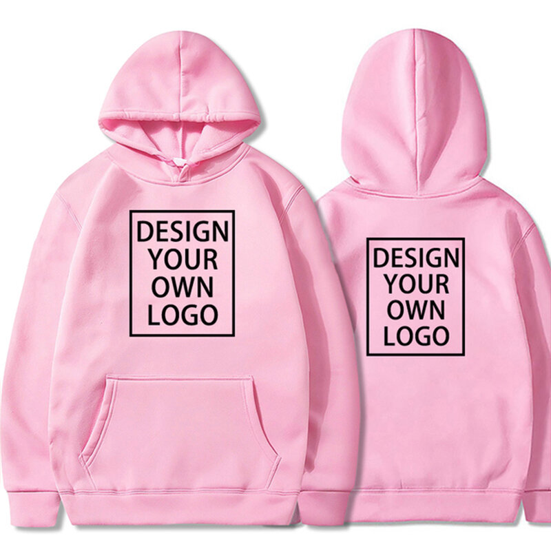 Customized Fashion Funny Hoodies For Men Creative Personalized Autumn Winter Sweatshirt  Pullovers