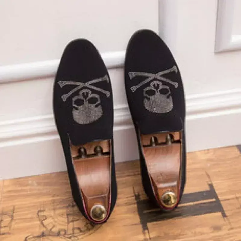 Sepatu Oxford pesta pernikahan pria, alas kaki Formal bisnis klasik kulit lancip Kantor Sosial Derby modis