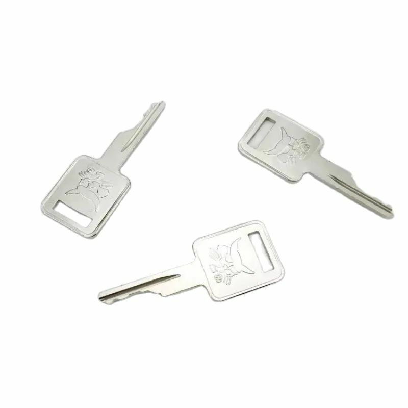 2 stücke bobcat key ist anwendbar auf s550, s185 Kompakt lader, Kehrmaschine schlüssel, s331/s160 Bagger teile