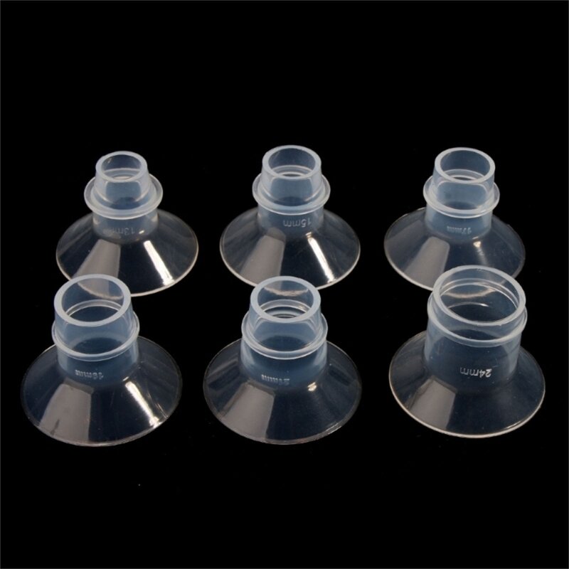 For Small NippleSilicone Flange Inserts for Breast Pumps Electric Breast Pumps Shield Nipple Tunnel Narrow Connector Feeding Ess