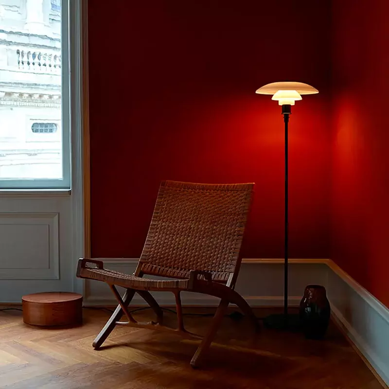 Dänische klassische kreative Schlafzimmer Nachttisch lampe nordische minimalist ische Wohnzimmer Studie Lesung Glas dekorative Tisch lampe