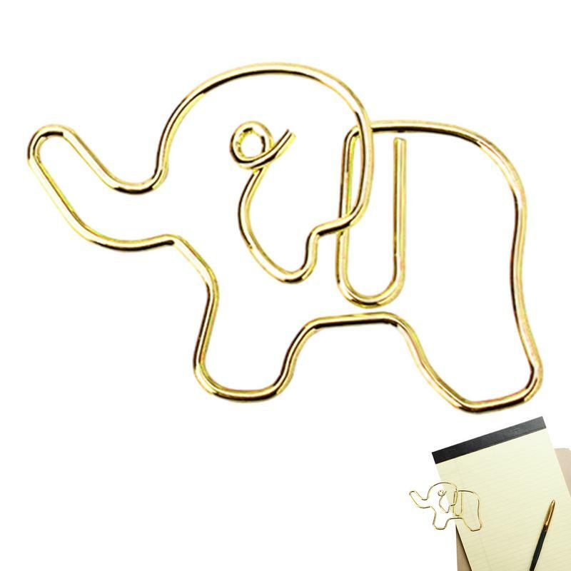 Cat Paper Clips Metal Binder Clips Cute Bookmarks Dog Paper Clips Decorative Binder Clips Special Paperclip Bookmark For