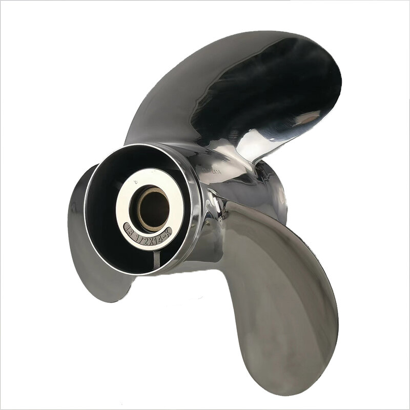Professional Mirror Polish 50~130 Horsepower Good Suppliers Marine Ship Steel Propeller For Yama Outboard Engine
