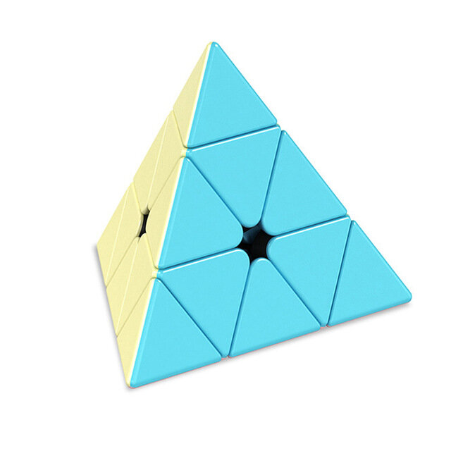Picube-Cubo mágico de pirámide, MoYu Meilong Pyraminx 3x3x3, 3x3 JINZITA MoFangJiaoShi, pegatinas de Cubo mágico, regalo Macaron