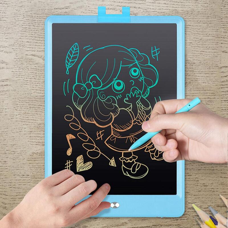 Retângulo anti-perdido cordão sensível à pressão placa de desenho, Eco-friendly escrita Tablet, escrita suave