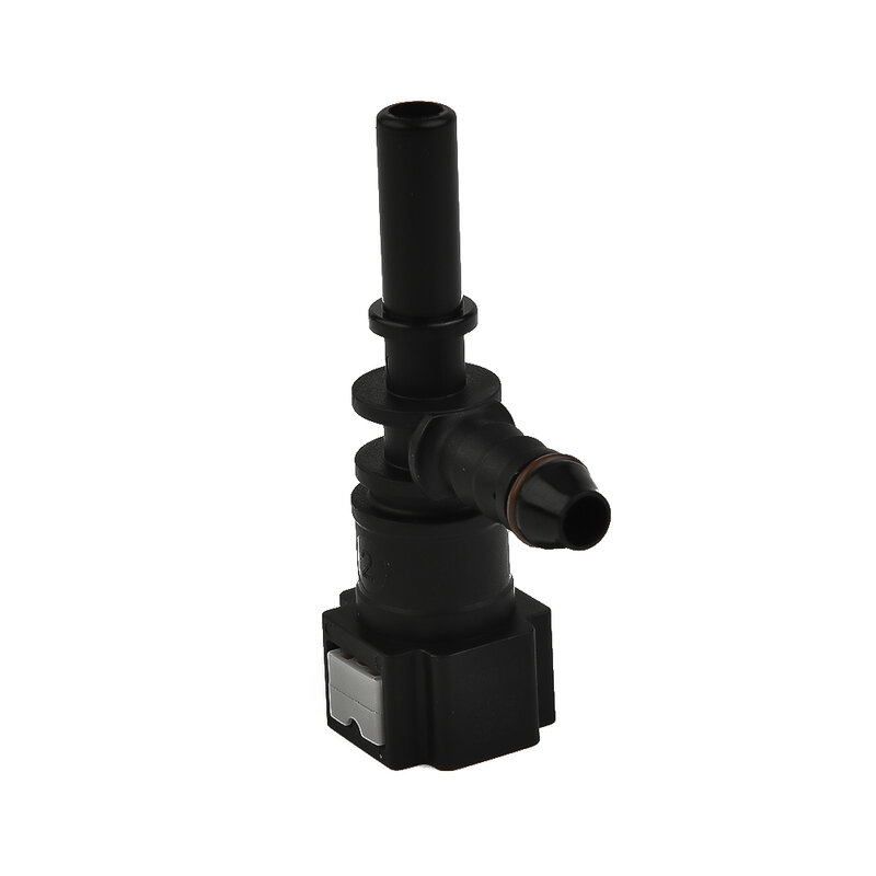Conector de liberación conveniente de alta calidad, manguera de línea de combustible Bundy hembra negra de 7,89mm, ajuste en t de nailon