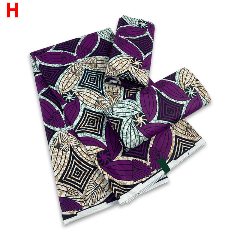 Afican Wax Fabric Guaranteed wax print fabric dutch Supe-V Hollandais pagne africa Dress 100% cotton HS