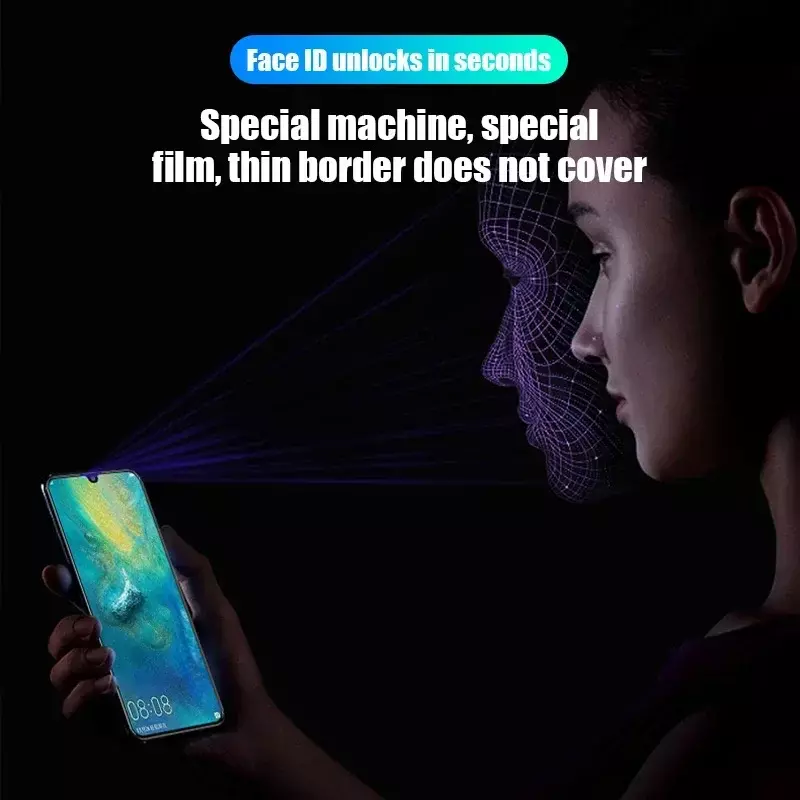 Protector de pantalla de cristal para móvil, cubierta completa para Huawei P30, P20, P40 Lite, P20, P30 Pro, P Smart Z, 2021, 2019, 4 Uds.
