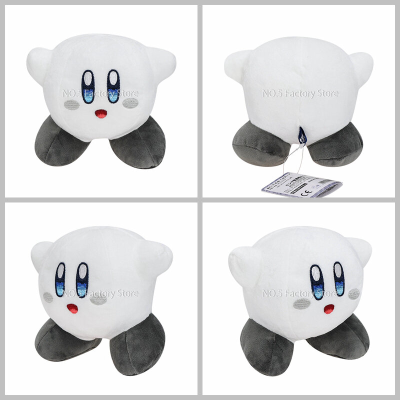 Game Star Kirby farcito bambola Peluche 5 "Kawaii rosa Kirby grigio Kirby fantasma Kirby Anime Peluche regali di natale per i bambini