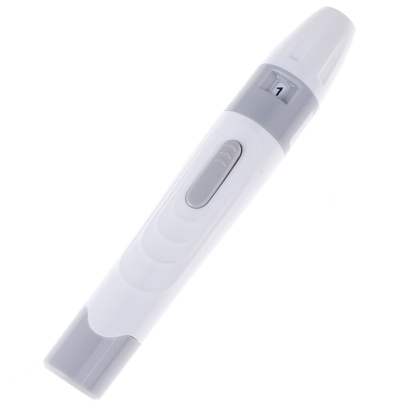 Lancet Pen-dispositivo de punción para diabéticos, recolector de sangre, profundidad ajustable, 5