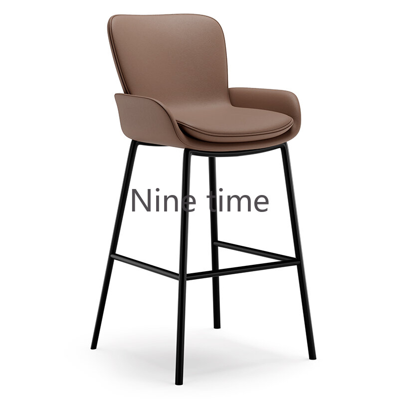 Room Nordic High Accent Bar Chairs Luxury Reception Dining Restaurant Office Bar Chairs Outdoor Vanity Taburetes Altos Furniture