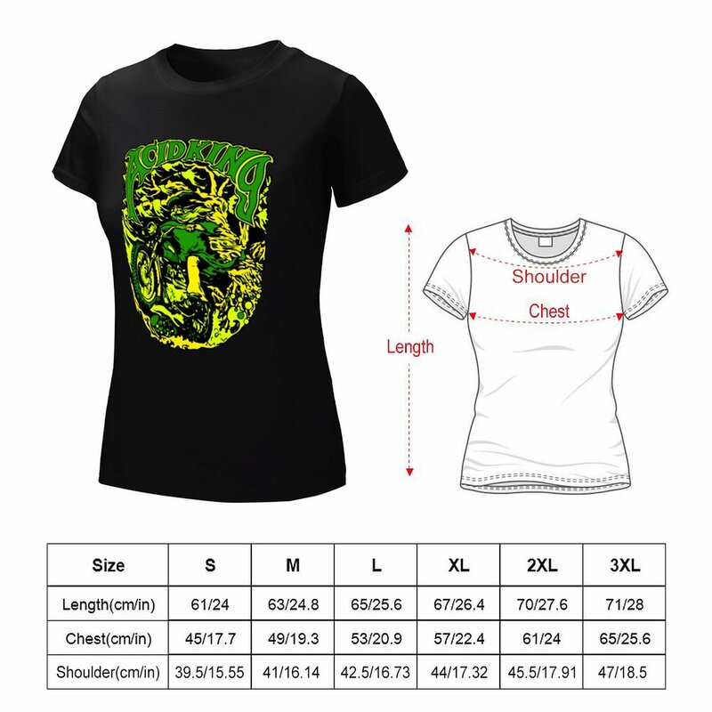 Acid King Artwork T-shirt cute clothes cute tops t shirts for Women