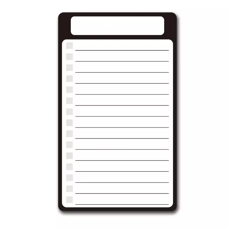 Daftar Magnet magnetik daftar tugas untuk papan tulis kulkas untuk melakukan daftar perencana harian