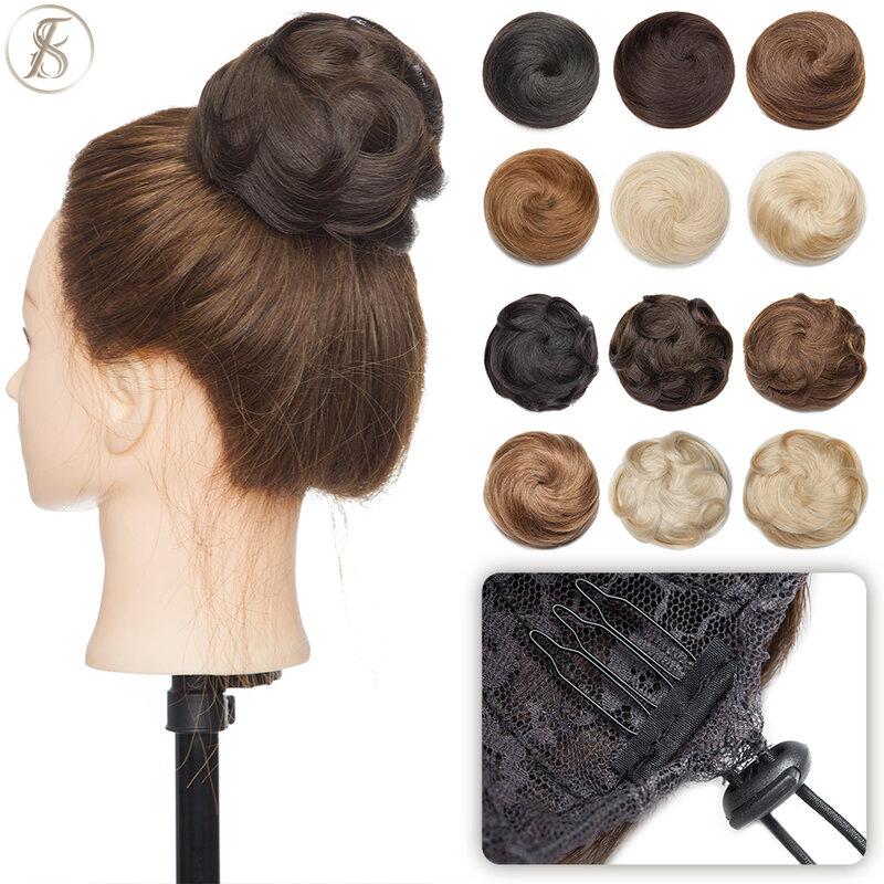 エレガントなヘアエクステンション,30g,100% 人間の髪の毛,donb,茶色,ブロンドの帽子,伸縮性のある巻き上げる,ヘアエクステンション