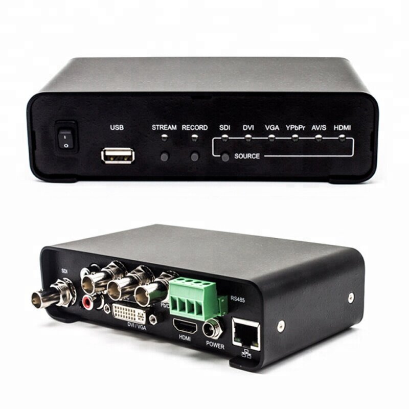 Almacenamiento USB RTMP RTSP UDP HTTP TCP streaming video ip codificador decodificador