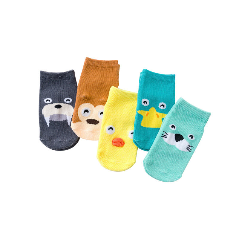 Baby Socks Newborn Cartoon Animal Baby Thick Warm Socks Non Slip 0 3 Months 6 Months Baby Girls Boys Floor Kids Socks