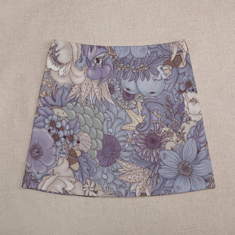 The Wild Side - Lavender Ice Mini Skirt korean style clothes summer skirts