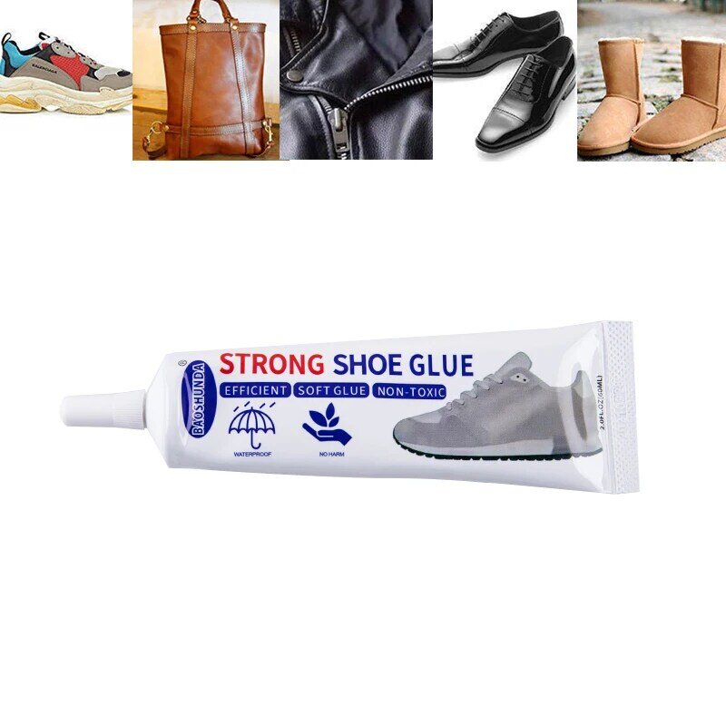 Zapatero adhesivo Universal para reparación de zapatos, resistente al agua, cuero fuerte