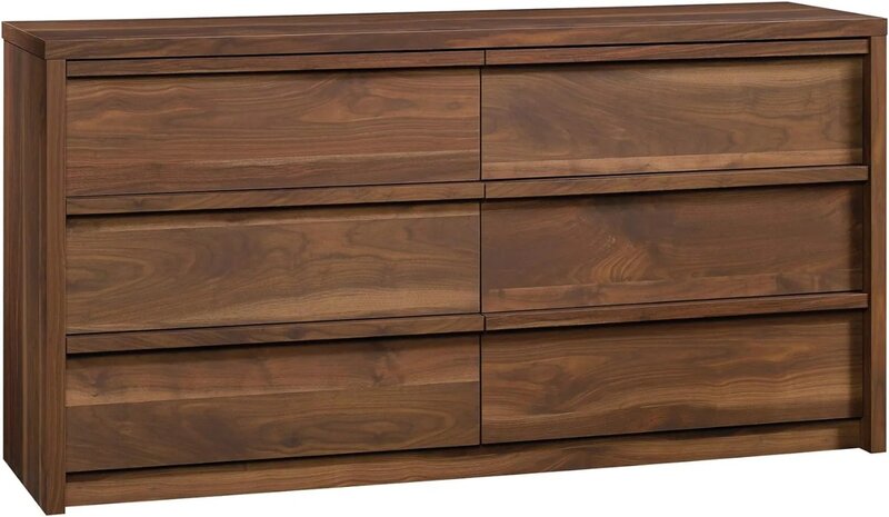 Sauder Harvey Park Dresser, acabamento Grand Walnut, L: 6. 7. 71 "x W: 16,5" x H: 30,13"