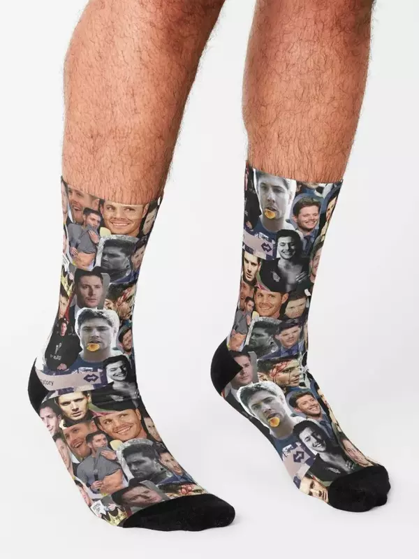 Jensen erschlägt Collage Socken Sport Kinder Socken Männer Frauen