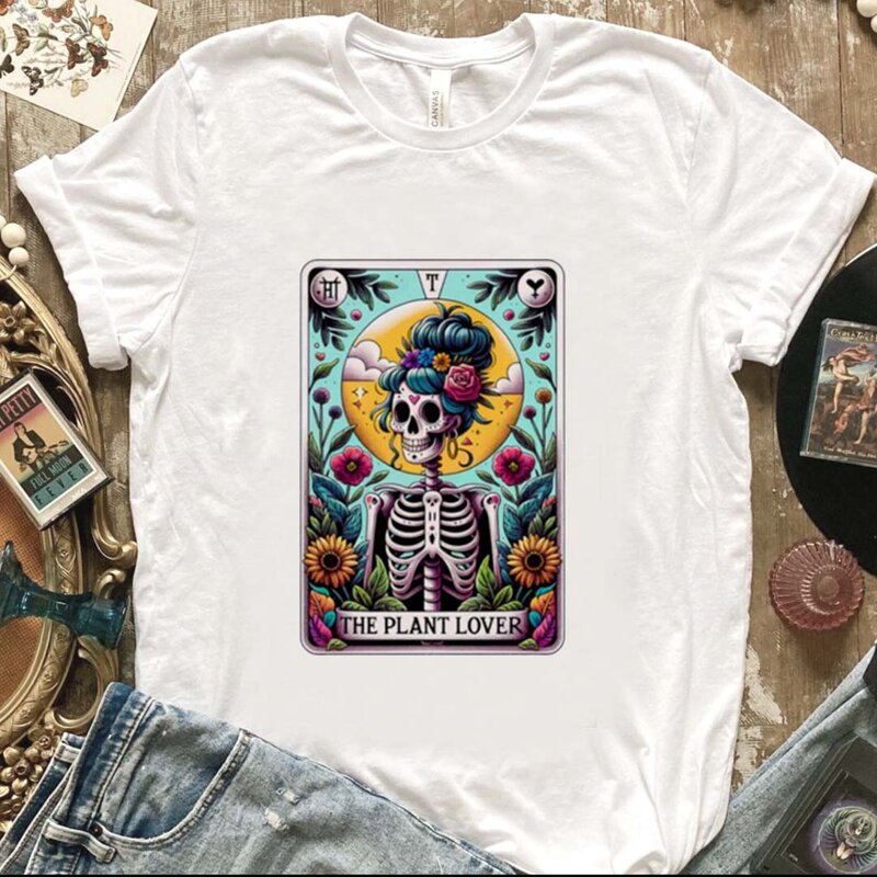 The Shit Show Tarot nadrukowana marka odzież zabawna damska Top z okrągłym dekoltem drukowany motyw modna codzienna T-Shirt Plus Size z krótkim rękawem.