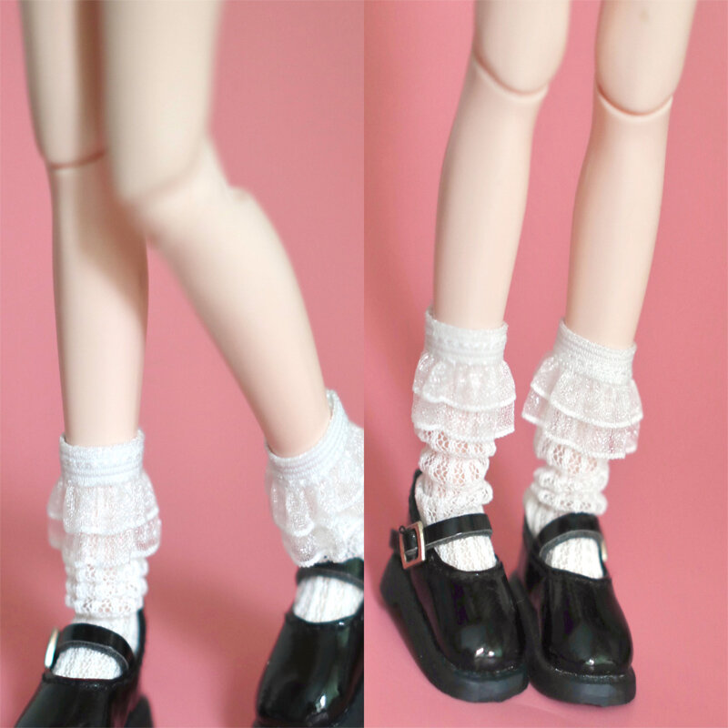 Аксессуары для кукол HOUZIWA, кружевные носки для кукол Blyth OB22 OB24