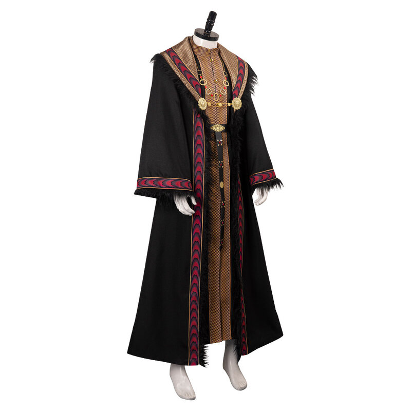 Мужской костюм даэмон для косплея Viserys, пальто с драконом, платье Aemond, орнамент с короной, искусственная кожа, мужские наряды на Хэллоуин, карнавал, костюм