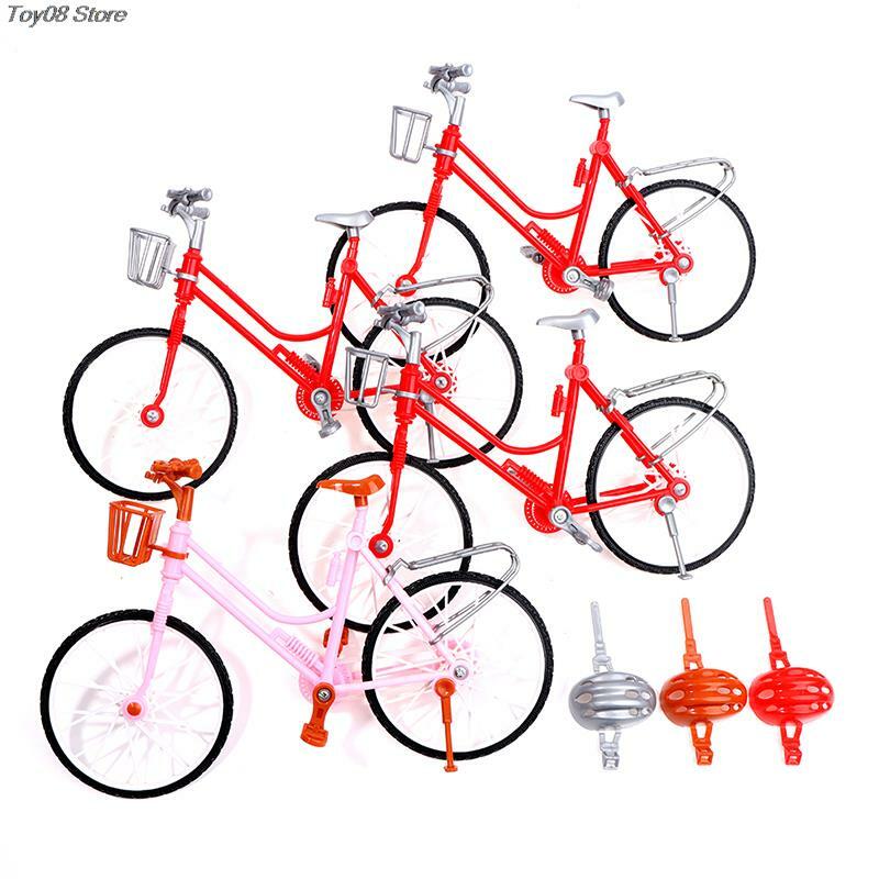 Novo estilo 1pc 1/6 pontos boneca grande bicicleta material de proteção ambiental brinquedo casa bonecas acessórios 6 estilos