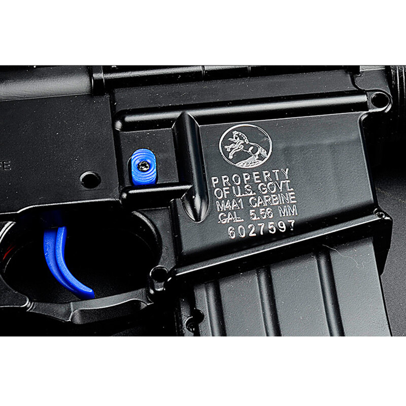 Airsoft Goud/Zilver Kleur Metal Sticker Voor Gel Blaster M4A1 Gun Body Sticker M4 Carbine 3D Effect Jacht Apparatuur accessoires