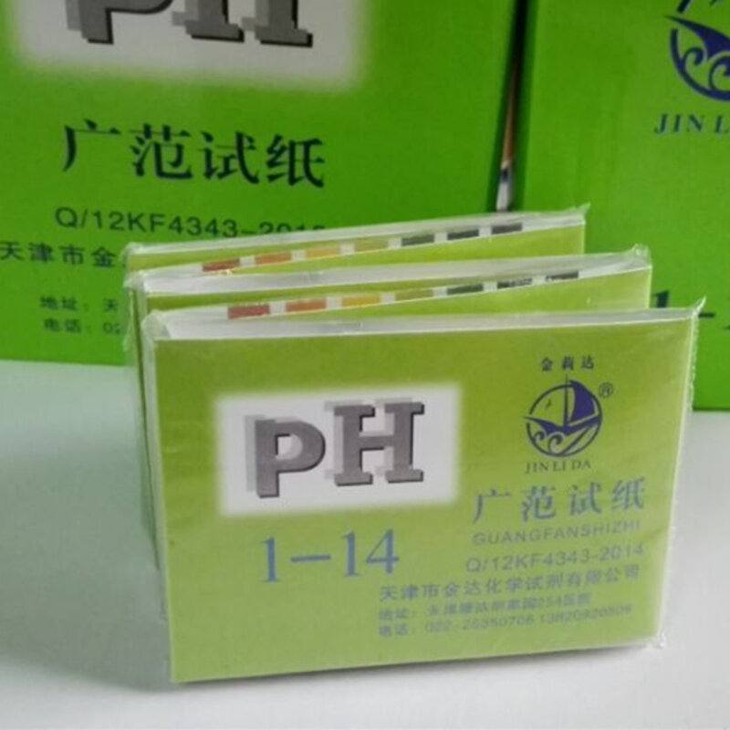 80 pasków/opakowanie paski do testowania PH pełny miernik PH kontroler 1-14st wskaźnik lakmusowy papierowy zestaw do solenia wody fabrycznie