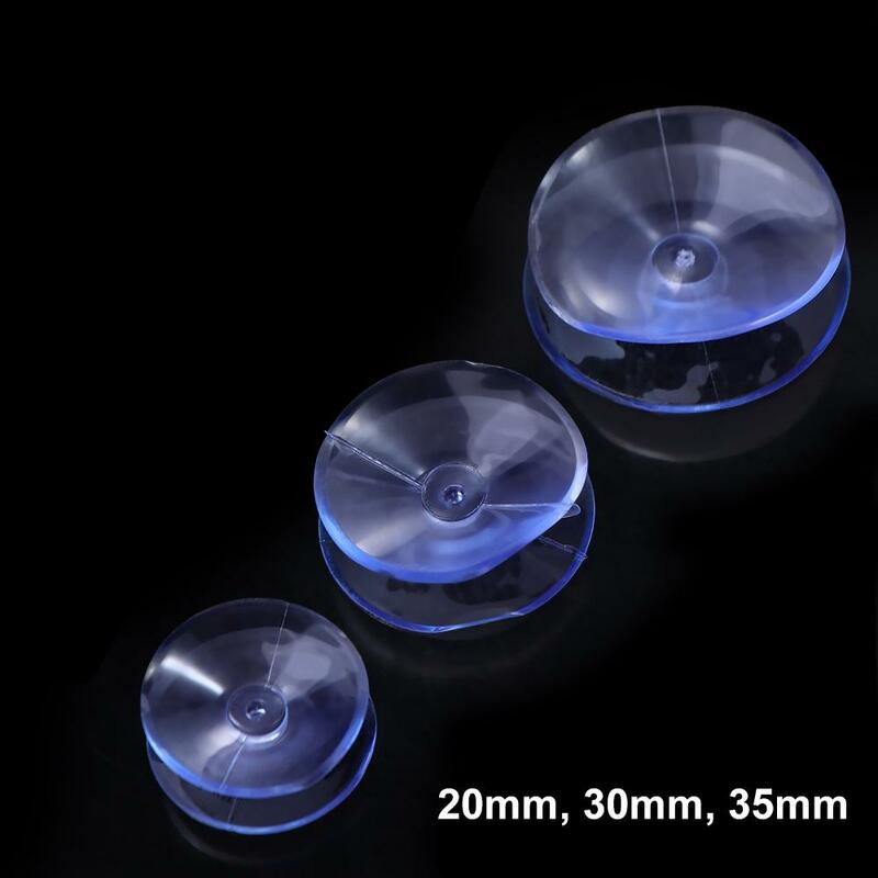 20Pcs Vacuum Double-Sided Suction Cup Top Spacer PVC Transparent Vacuum Suckers Without Trace Reusable Sucker Pad Kitchen