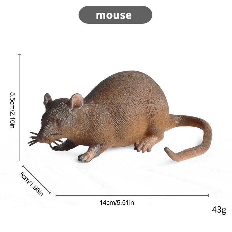 Искусственная искусственная Реалистичная мышь, искусственная игрушка для подарка на Хэллоуин, искусственный декор для Хэллоуина, шутки, розыгрыша, мыши, фигурки