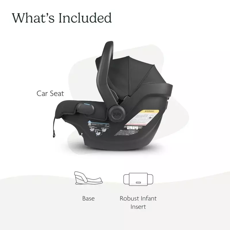 UPPAbaby Mesa V2 fotelik samochodowy dla niemowląt/łatwa instalacja/innowacyjna technologia SmartSecure/podstawa solidna wkładka dla niemowląt dołączona/bezpośrednia