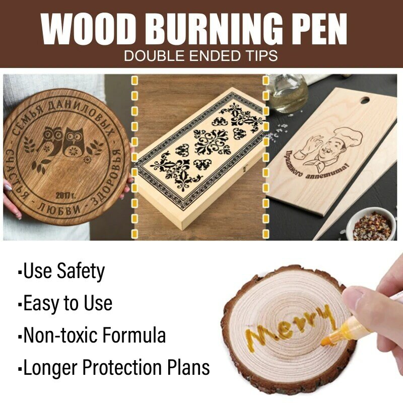 Burning Marker Pyrography Marker for Wood Painting Dropship