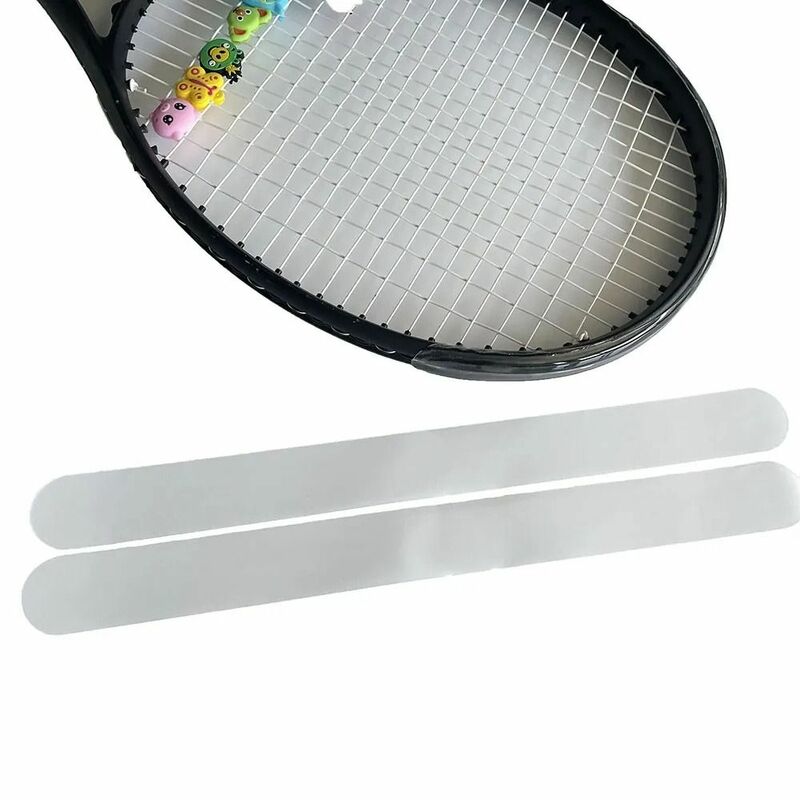 Transparent Racket Head Sticker Frame Guard Scratch Prevent Tennis Racket Protection Tape Reduce Friction TPU