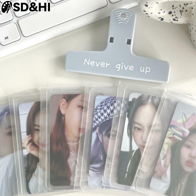 50pcs Matte Cards Sleeve Cards Protector For Magic Card Cover Transparent Card Holder Desk Board Game ID Cards Photocard Holders